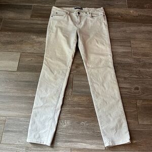 Kut‎ from the Kloth Light Gray Corduroy Pants, Tapered Leg, Women’s 12